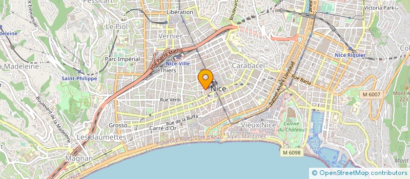 localisation de l'entreprise ASSOCIATION MEDICALE DU TRIATHLON ET AUTRES SPORTS à NICE