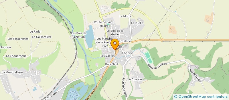 localisation de l'entreprise ASSOCIATION MEDICALE ET DENTAIRE DE MOREE  MOREE