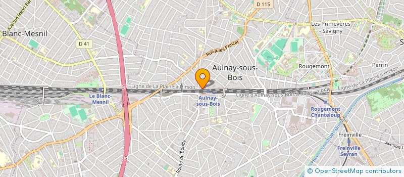 localisation de l'entreprise ASSOCIATION MEDICALE ET OPHTALMOLOGIQUE D'AULNAY SOUS BOIS à AULNAY SOUS BOIS