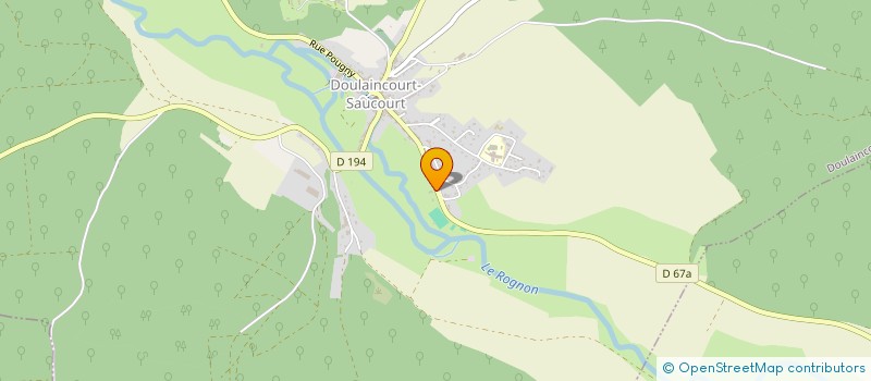 localisation de l'entreprise ASSOCIATION MEDICALE ET PARAMEDICALE DE LA VALLEE DU ROGNON à DOULAINCOURT-SAUCOURT