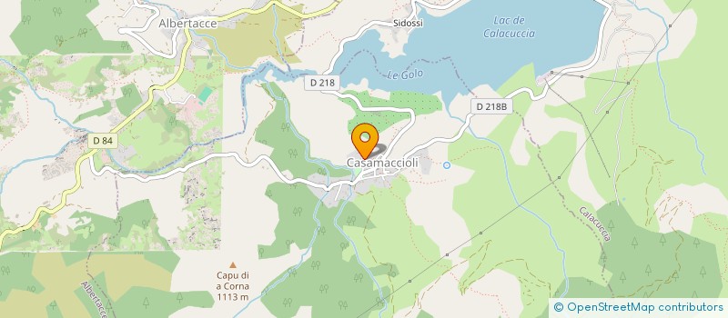 localisation de l'entreprise ASSOCIATION MEDICALE ET PARAMEDICALE DU NIOLU à CASAMACCIOLI