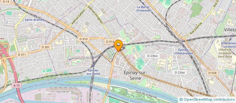 localisation de l'entreprise ASSOCIATION MEDICO-DENTAIRE ALLENDE EPINAY-SUR-SEINE à EPINAY-SUR-SEINE
