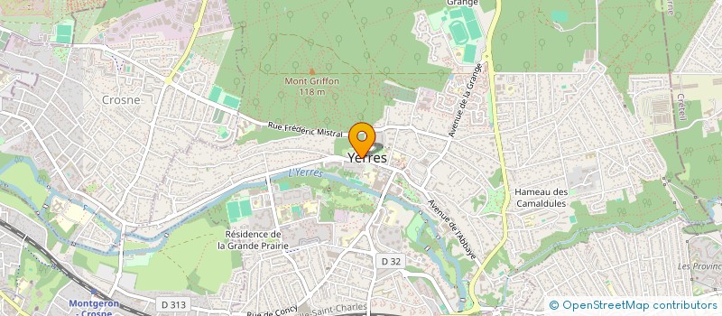 localisation de l'entreprise ASSOCIATION MEDICO DENTAIRE COLMAR 68 à YERRES