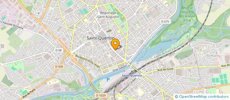 localisation de l'entreprise ASSOCIATION MEDICO-DENTAIRE DE SAINT-QUENTIN à SAINT-QUENTIN