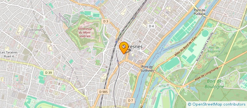localisation de l'entreprise ASSOCIATION MEDICO-DENTAIRE DES HAUTS-DE-SEINE à SURESNES