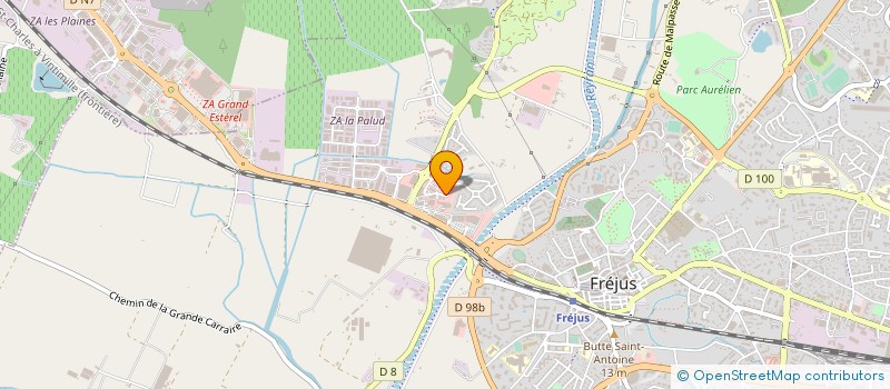 localisation de l'entreprise ASSOCIATION MEDICO-DENTAIRE FREJUS (AMDF) à FREJUS