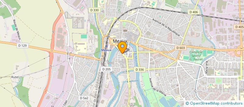 localisation de l'entreprise ASSOCIATION MEDICO DENTAIRE MEAUX à MEAUX
