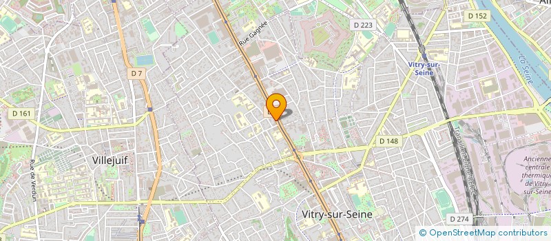 localisation de l'entreprise ASSOCIATION MEDICO DENTAIRE VIGNEUX à VITRY-SUR-SEINE