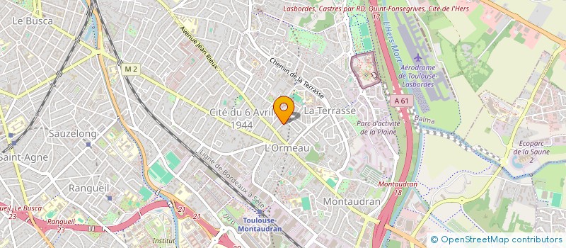localisation de l'entreprise ASSOCIATION MEDITATION LAIQUE POUR L'EDUCATION à TOULOUSE
