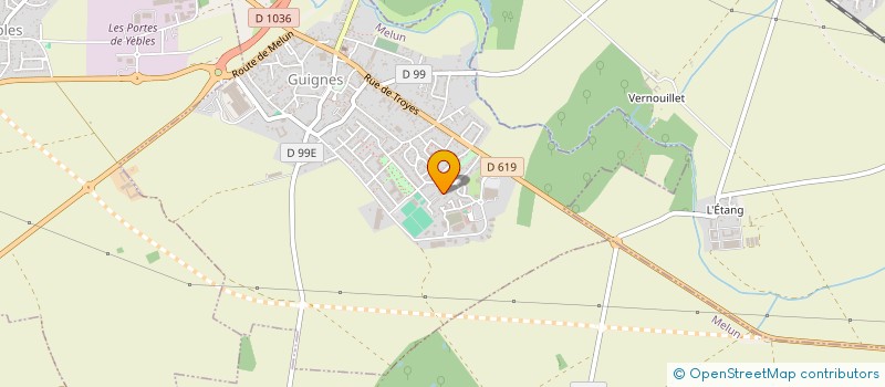 localisation de l'entreprise ASSOCIATION MEDLEY ANIMATION  GUIGNES