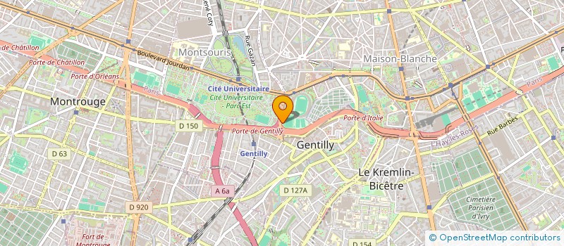 localisation de l'entreprise ASSOCIATION MEETING BNP à PARIS