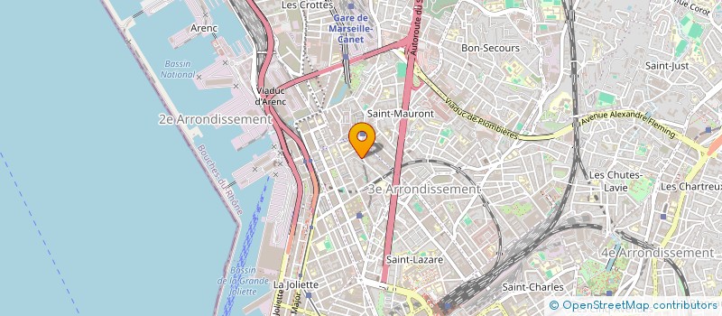 localisation de l'entreprise ASSOCIATION MEIROS à MARSEILLE