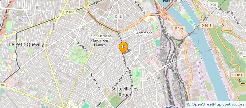 localisation de l'entreprise ASSOCIATION MEK4-L  SOTTEVILLE-LES-ROUEN