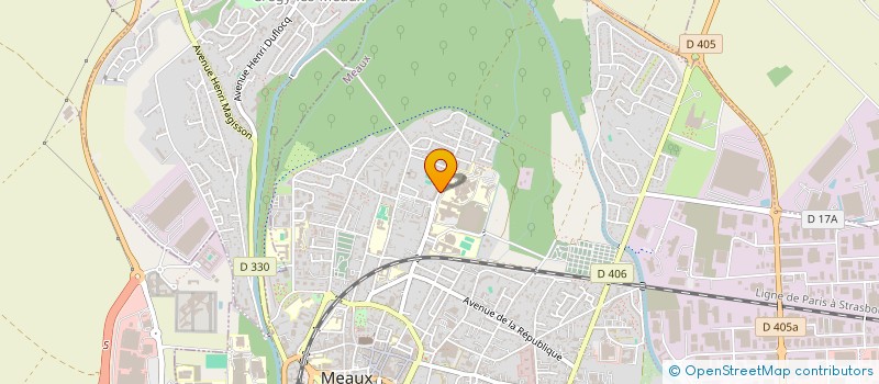 localisation de l'entreprise ASSOCIATION MELDOISE POUR LE BIEN ETRE DES NOUVEAUX NES à MEAUX