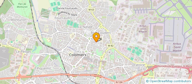 localisation de l'entreprise ASSOCIATION MEMOIRE VIVE à COLOMIERS