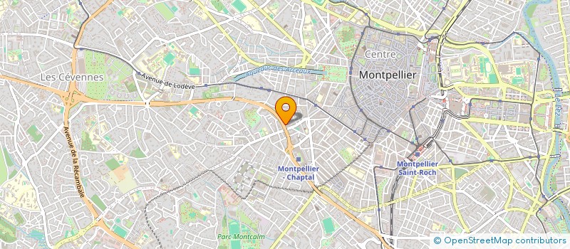 localisation de l'entreprise ASSOCIATION MEPHISTO à MONTPELLIER