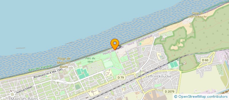 localisation de l'entreprise ASSOCIATION MER ET RENCONTRES à DUNKERQUE