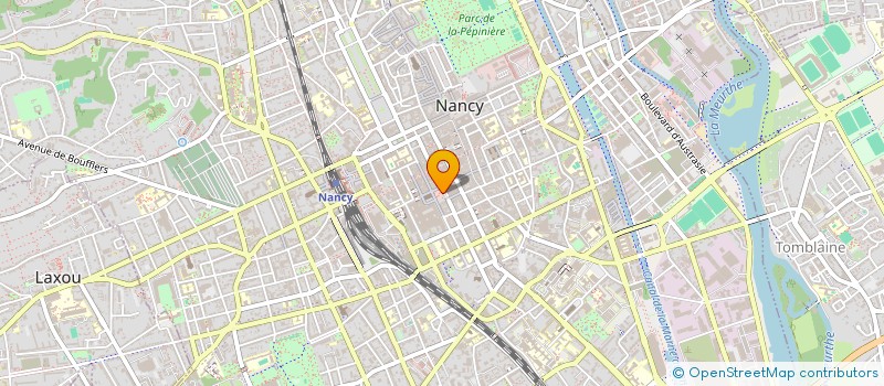 localisation de l'entreprise ASSOCIATION MERCURE  NANCY