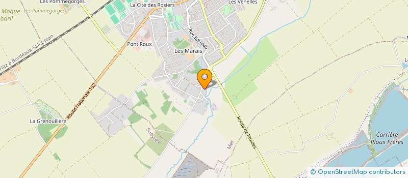 localisation de l'entreprise ASSOCIATION MEROISE DES AMIS DE JMC  MER