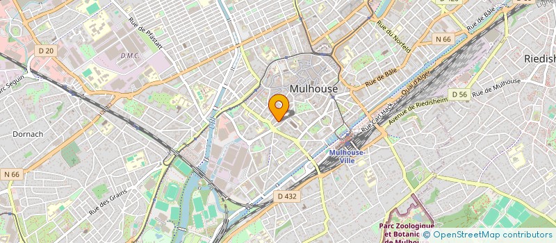 localisation de l'entreprise ASSOCIATION MERY  MULHOUSE