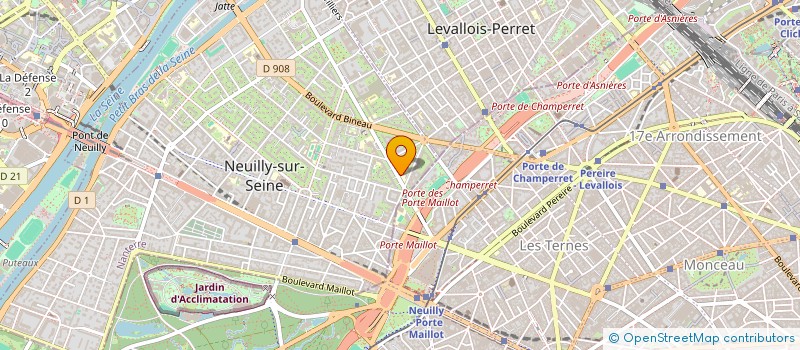 localisation de l'entreprise ASSOCIATION MERYEMANA à NEUILLY-SUR-SEINE