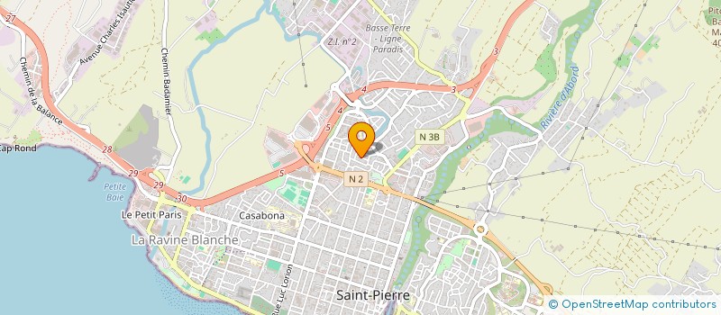 localisation de l'entreprise ASSOCIATION MET LA MAIN POUR L'ESPOIR à SAINT-PIERRE
