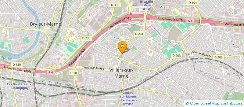 localisation de l'entreprise ASSOCIATION METAVENIRS à VILLIERS-SUR-MARNE