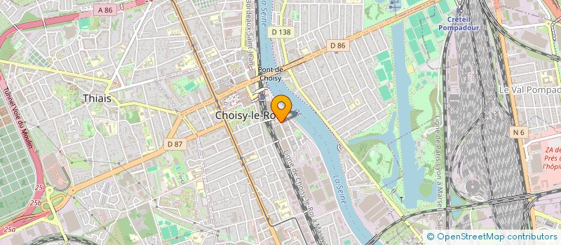 localisation de l'entreprise ASSOCIATION METIIS (METIIS) à CHOISY-LE-ROI