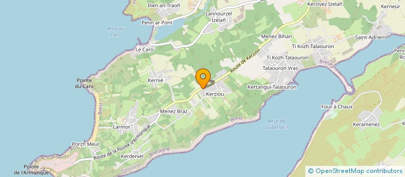 localisation de l'entreprise ASSOCIATION METROPOLIS  PLOUGASTEL-DAOULAS