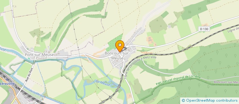 localisation de l'entreprise ASSOCIATION MEUSIENNE DES PLANTEURS ET DEFENSEURS DES TRUFFES EN LORRAINE  BONCOURT-SUR-MEUSE
