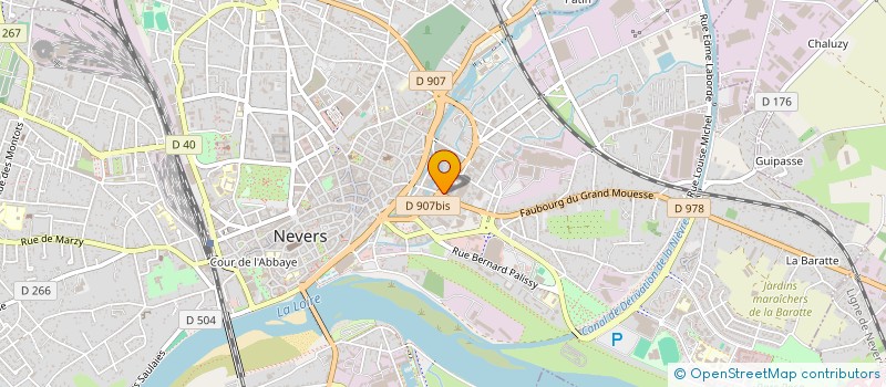 localisation de l'entreprise ASSOCIATION MG CONSULT à NEVERS