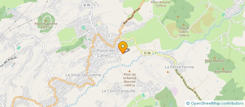 localisation de l'entreprise ASSOCIATION MI AIME MON MUSE  LE TAMPON