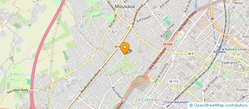 localisation de l'entreprise ASSOCIATION MI UTRO MUNDO à MOUVAUX