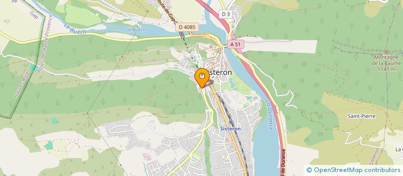 localisation de l'entreprise ASSOCIATION MIASSIN à SISTERON