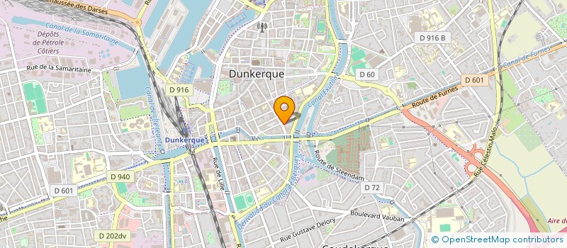localisation de l'entreprise ASSOCIATION MICHEL à DUNKERQUE