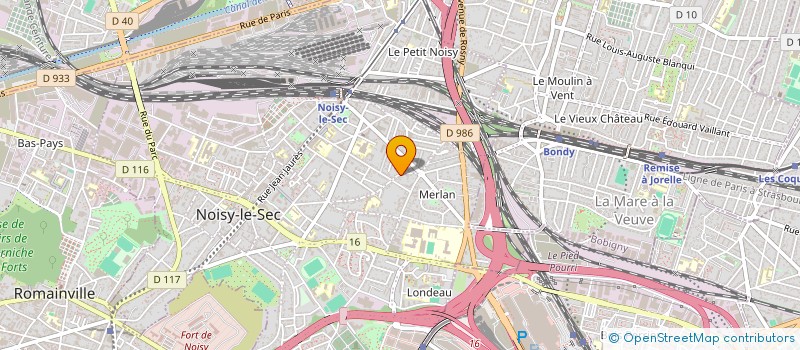 localisation de l'entreprise ASSOCIATION MIDI PILE à NOISY-LE-SEC