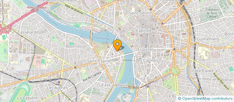 localisation de l'entreprise ASSOCIATION MIDI PYRENEES SANTE à TOULOUSE