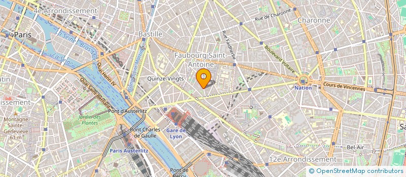 localisation de l'entreprise ASSOCIATION MIDNIGHT SPECIAL RECORDS  PARIS