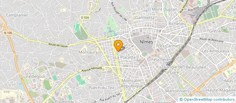 localisation de l'entreprise ASSOCIATION MIEUX COMMUNIQUER  NIMES