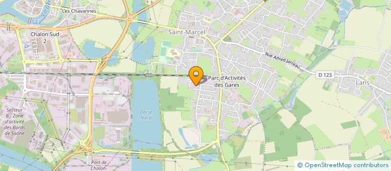 localisation de l'entreprise ASSOCIATION MIEUX VIVRE à SAINT-MARCEL
