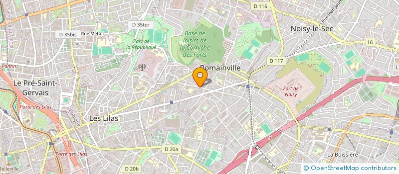 localisation de l'entreprise ASSOCIATION MIEUX VIVRE à ROMAINVILLE