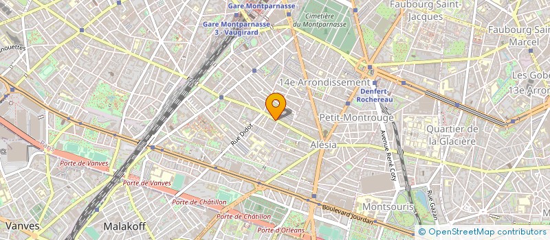 localisation de l'entreprise ASSOCIATION  MIEUX VIVRE AVEC SON CORPS  PARIS