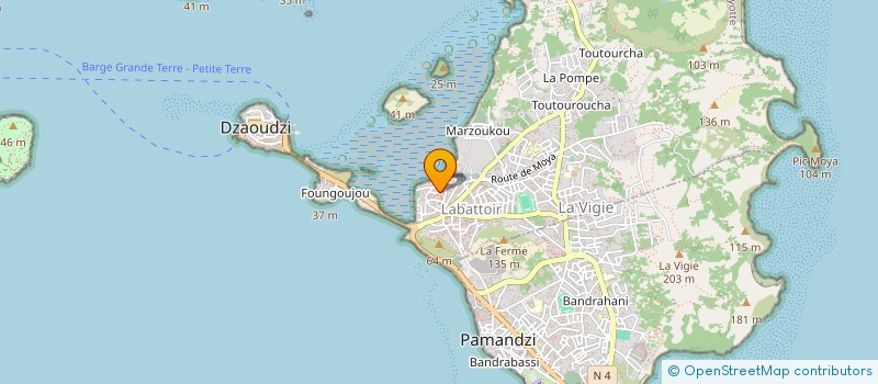 localisation de l'entreprise ASSOCIATION MILA-ZATROU à DZAOUDZI