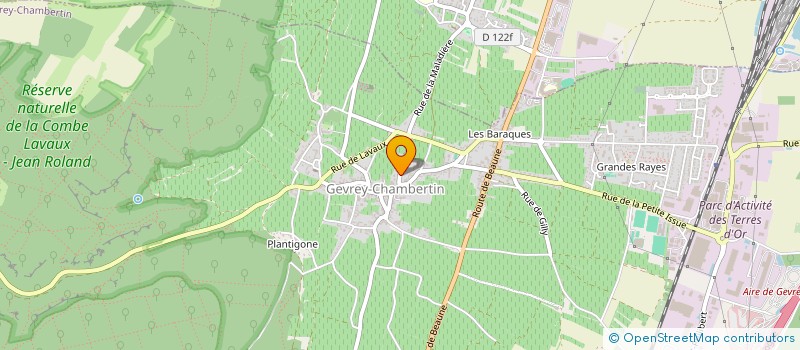 localisation de l'entreprise ASSOCIATION MILLE ET UNE NOTES  GEVREY-CHAMBERTIN