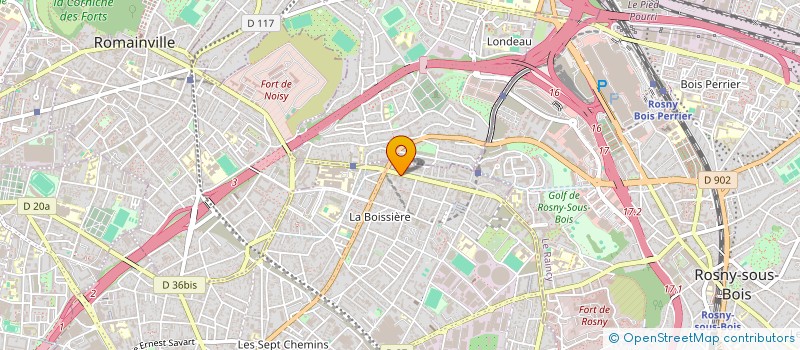 localisation de l'entreprise ASSOCIATION MILLE ET UNE VOIX à MONTREUIL