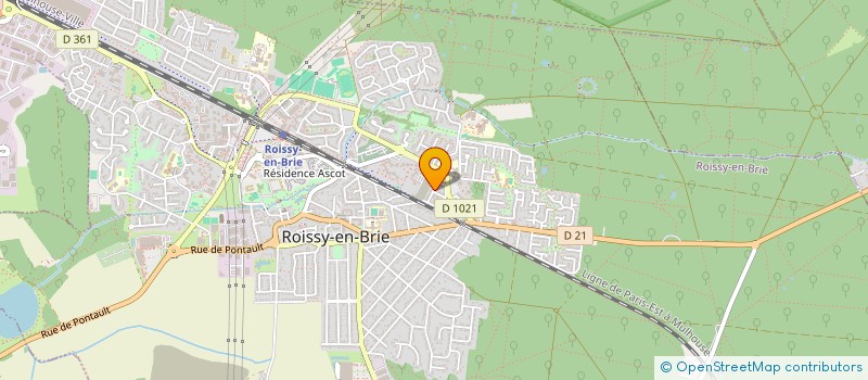 localisation de l'entreprise ASSOCIATION MILLE OUI à ROISSY-EN-BRIE