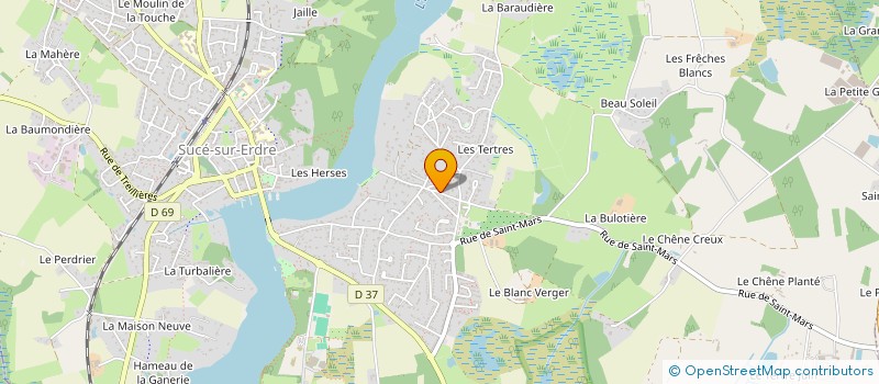 localisation de l'entreprise ASSOCIATION MILLEFEUILLES HISTOIRES EN PARTAGE à SUCE-SUR-ERDRE