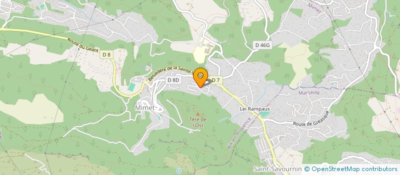 localisation de l'entreprise ASSOCIATION MIMET EN FETES à MIMET