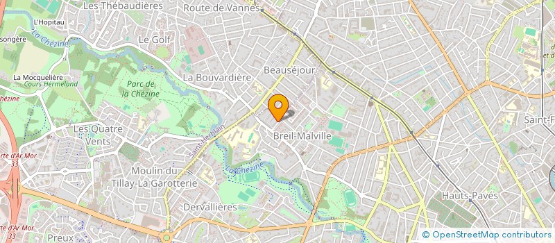 localisation de l'entreprise ASSOCIATION MIMOSA ET CES MULTI-SERVICES  NANTES