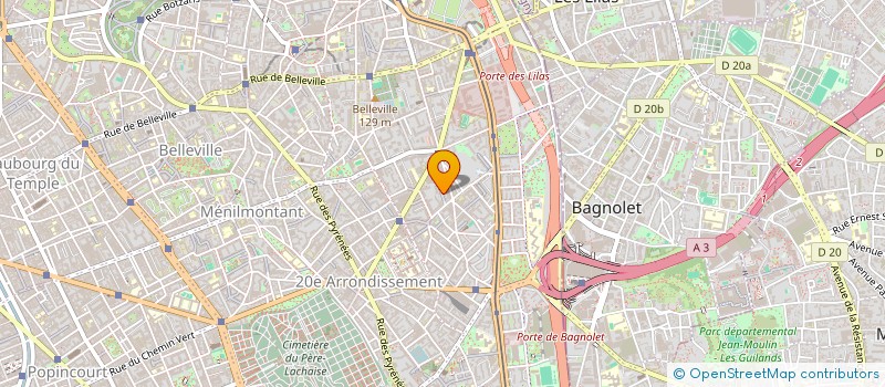 localisation de l'entreprise ASSOCIATION MINARO  PARIS